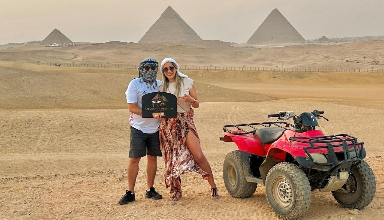 Shadow Pyramids Suites And Jacuzzi Kafret el-Gabal المظهر الخارجي الصورة