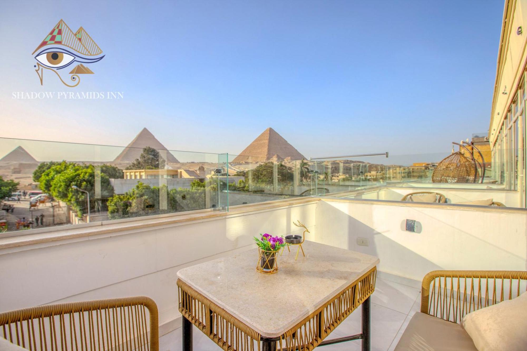 Shadow Pyramids Suites And Jacuzzi Kafret el-Gabal المظهر الخارجي الصورة