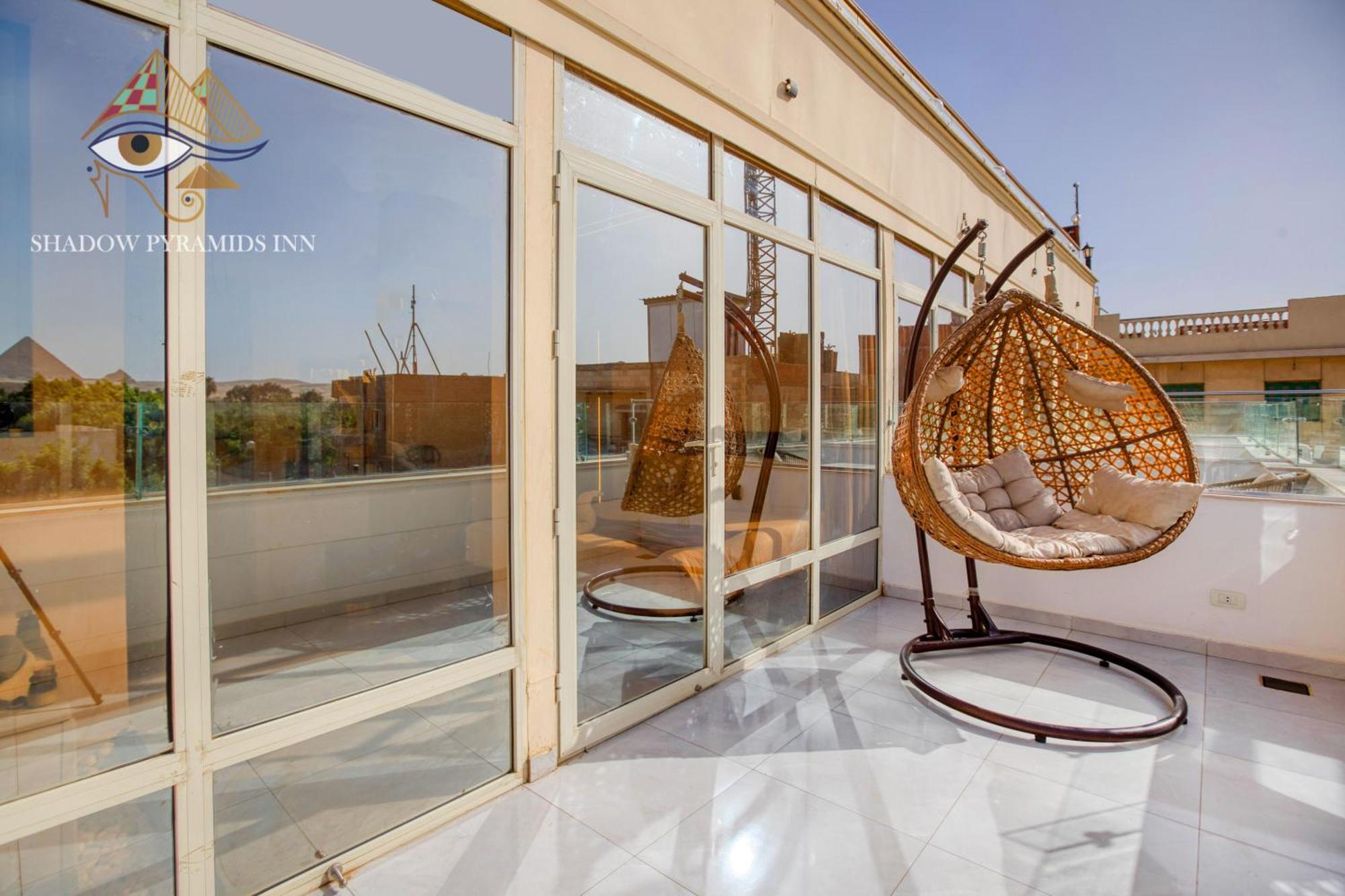 Shadow Pyramids Suites And Jacuzzi Kafret el-Gabal المظهر الخارجي الصورة