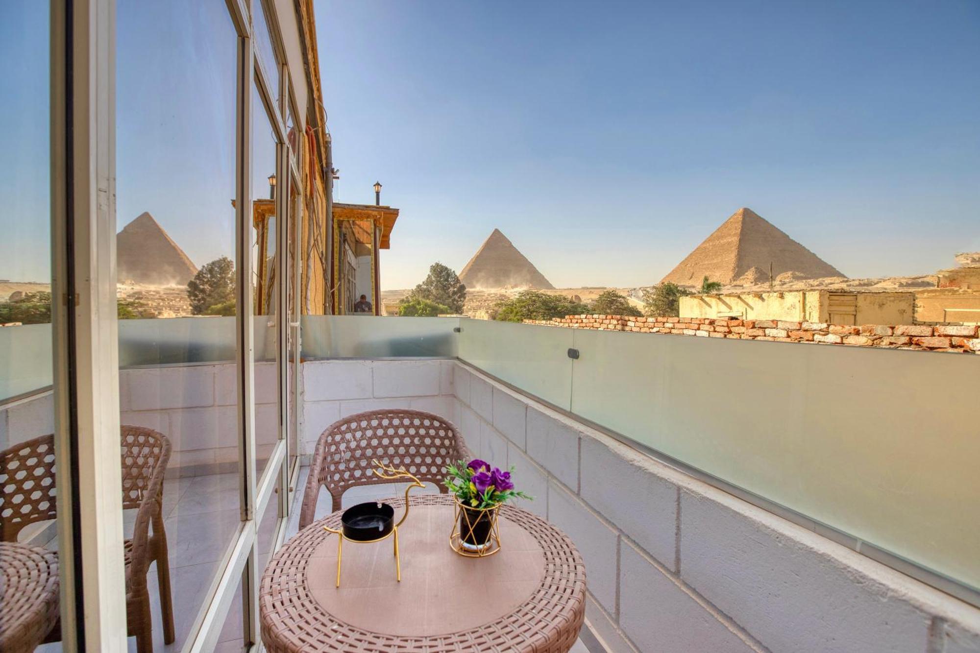 Shadow Pyramids Suites And Jacuzzi Kafret el-Gabal المظهر الخارجي الصورة