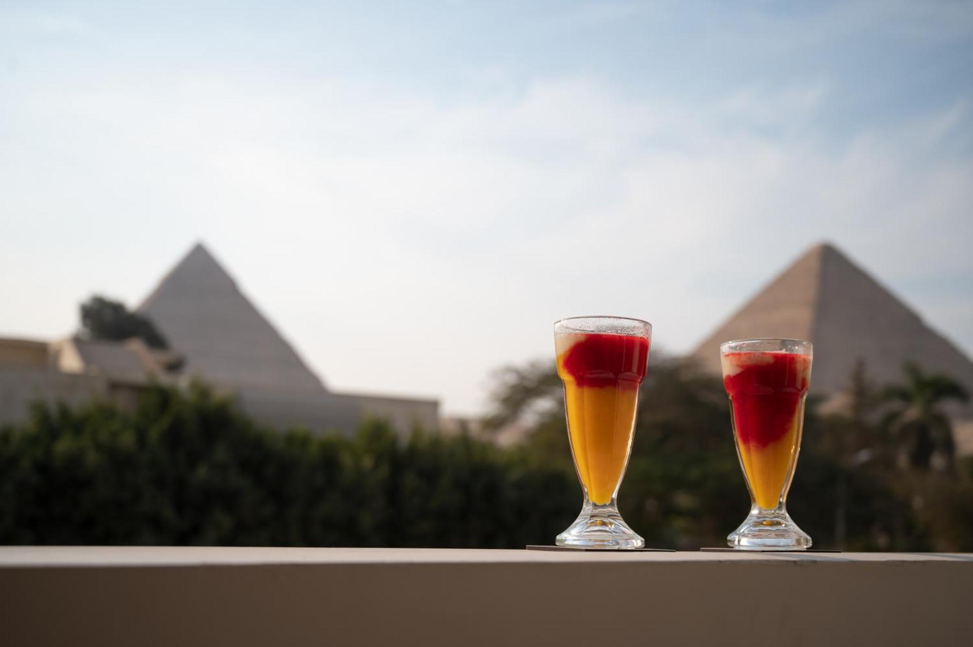 Shadow Pyramids Suites And Jacuzzi Kafret el-Gabal المظهر الخارجي الصورة